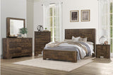 Homelegance - Jocelyn 6 Piece Queen Bedroom Set In Rustic Brown - 1509-1-6Set