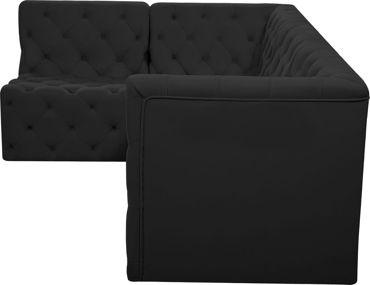 Tuft - Modular Sectional 4 Piece - Black - Home Elegance USA