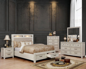 Tywyn - 5 Piece Queen Bedroom Set With 2Ns - Antique White