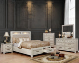 Tywyn - 5 Piece Queen Bedroom Set With Chest - Antique White - Home Elegance USA