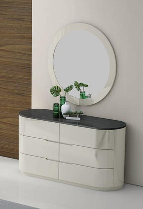 Amsterdam 6 Drawer Dresser With Mirror - 18213-D | J&M