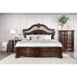 Menodora - 4 Piece Queen Bedroom Set - Brown Cherry