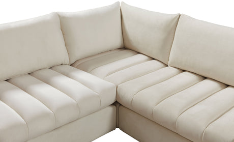 Jacob - Modular Sectional 6 Piece - Cream - Home Elegance USA