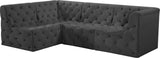 Tuft - Modular Sectional 4 Piece - Gray - Home Elegance USA