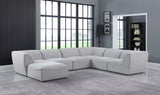 Miramar - Modular Sectional 7 Piece - Gray - Fabric - Home Elegance USA