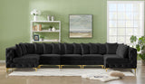 Tremblay - Modular Sectional 7 Piece - Black - Home Elegance USA