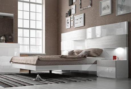 Esf Furniture - Cordoba 3 Piece King Bedroom Set - Cordobabedks-3Set