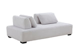 Morden Sofa Minimalist Modular Sofa Sofadaybed Ideal for living, family, bedroom, and guest spaces Beige Home Elegance USA