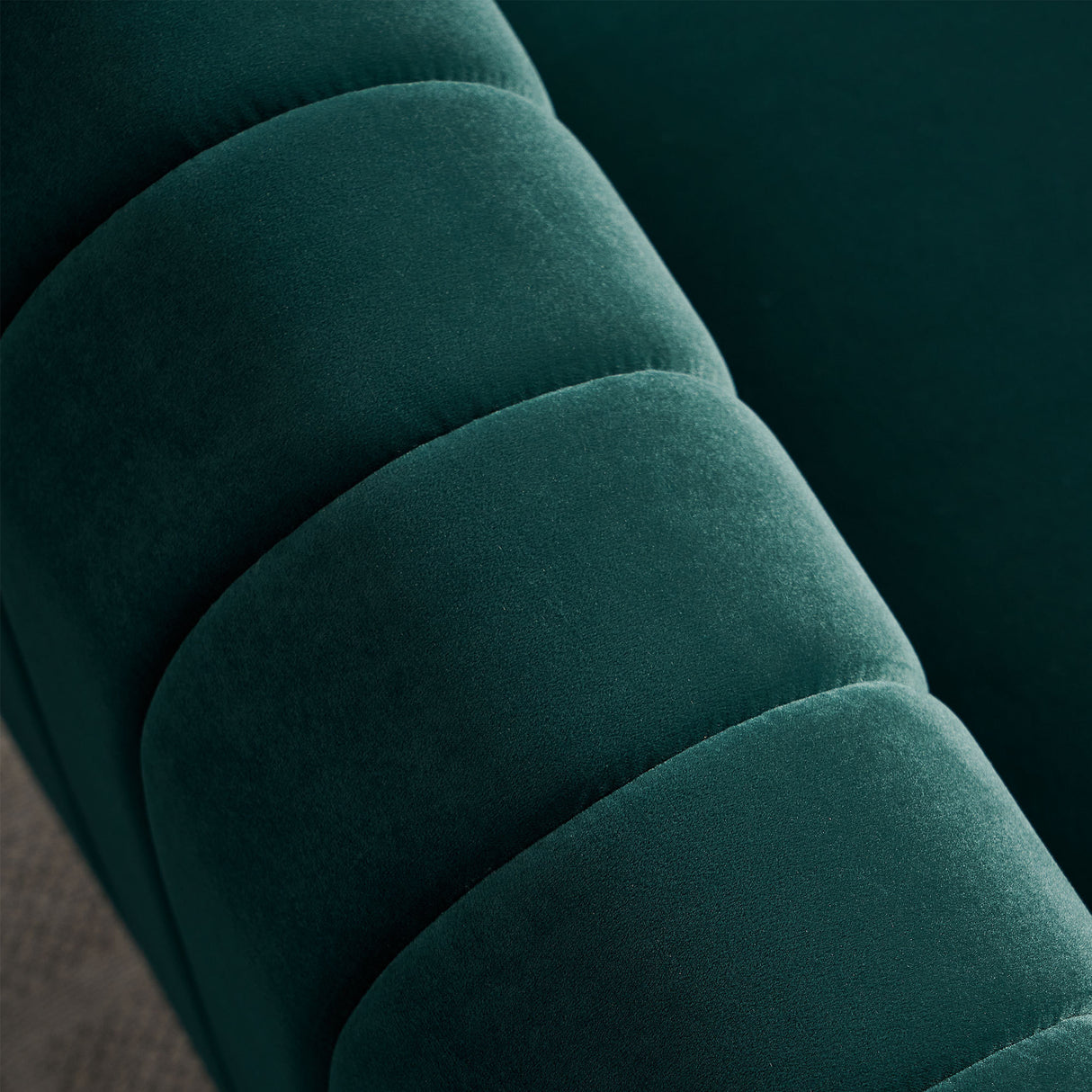 Modern velvet sofa green color Home Elegance USA