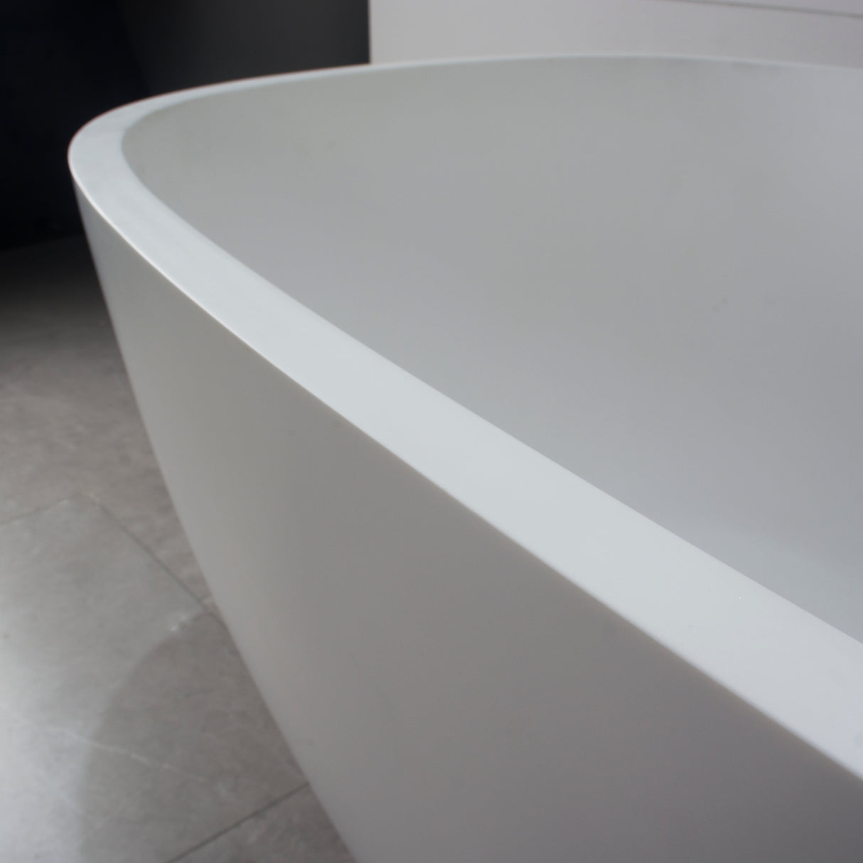 Solid Surface Freestanding Bathtub