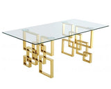 Meridian Furniture - Pierre Gold Dining Table - 714-T