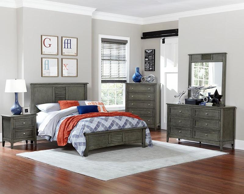Homelegance - Garcia 5 Piece Eastern King Bedroom Set - 2046K-1Ek-5Set