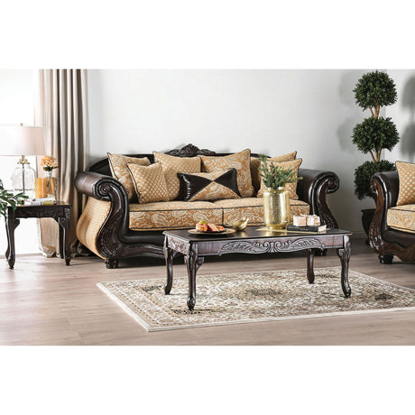 Aislynn - Sofa - Gold | Home Elegance USA