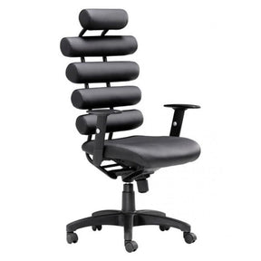 Unico Office Chair High Back Ergonomic PU Cushion Adjustable | Zuo Modern