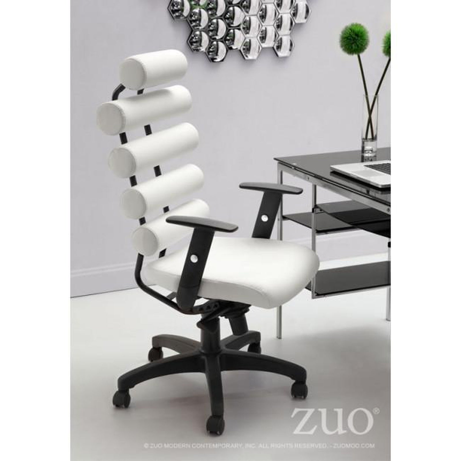 VIZ(ヴィズ)　スツール　unico Zuo Unico Office Chair | Zuo Modern – Home Elegance USA
