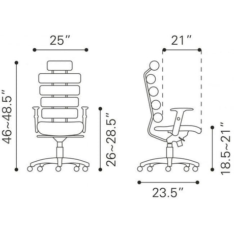 Zuo Unico Office Chair