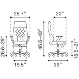 Zuo Boutique Office Chair