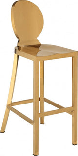 Meridian Furniture - Maddox Bar Stool In Gold - 706