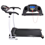 Folding Treadmill for Home Portable Electric Motorized Treadmill Running Exercise Machine Compact