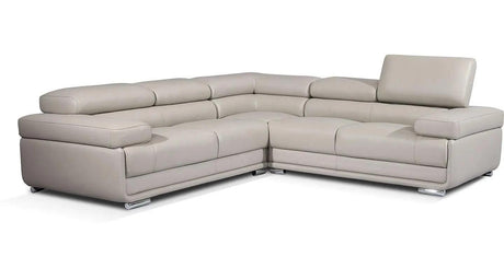 2119 Modern Italian Leather Sectional | ESF
