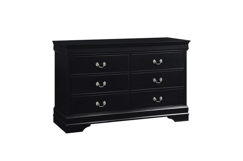 Homelegance - Mayville 6 Piece Queen Bedroom Set - 2147Bk-1-6Set