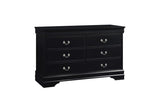 Homelegance - Mayville 6 Piece Queen Bedroom Set - 2147Bk-1-6Set