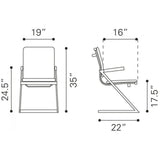 Zuo Lider Plus Conference Chair - Set Of 2