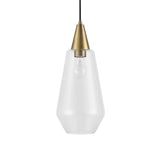 Uttermost Eichler Antique Brass 1 Light Mini Pendant - Home Elegance USA