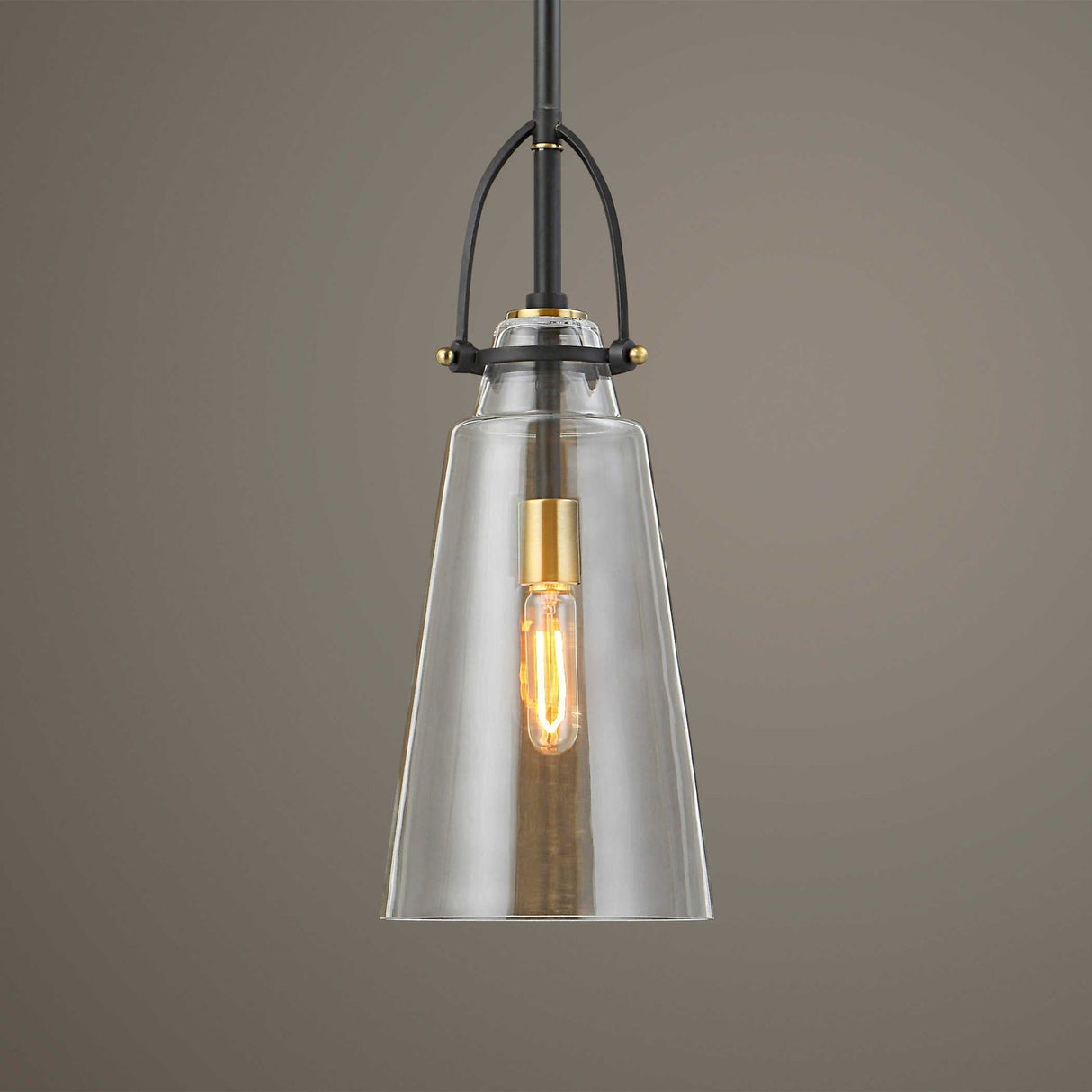 Uttermost Saugus Industrial 1 Light Pendant - Home Elegance USA