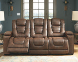 Owner's Box - Thyme - 3 Pc. - Power Sofa, Loveseat, Recliner - Home Elegance USA