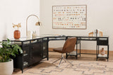 Four Hands Shadow Box Modular Corner Desk