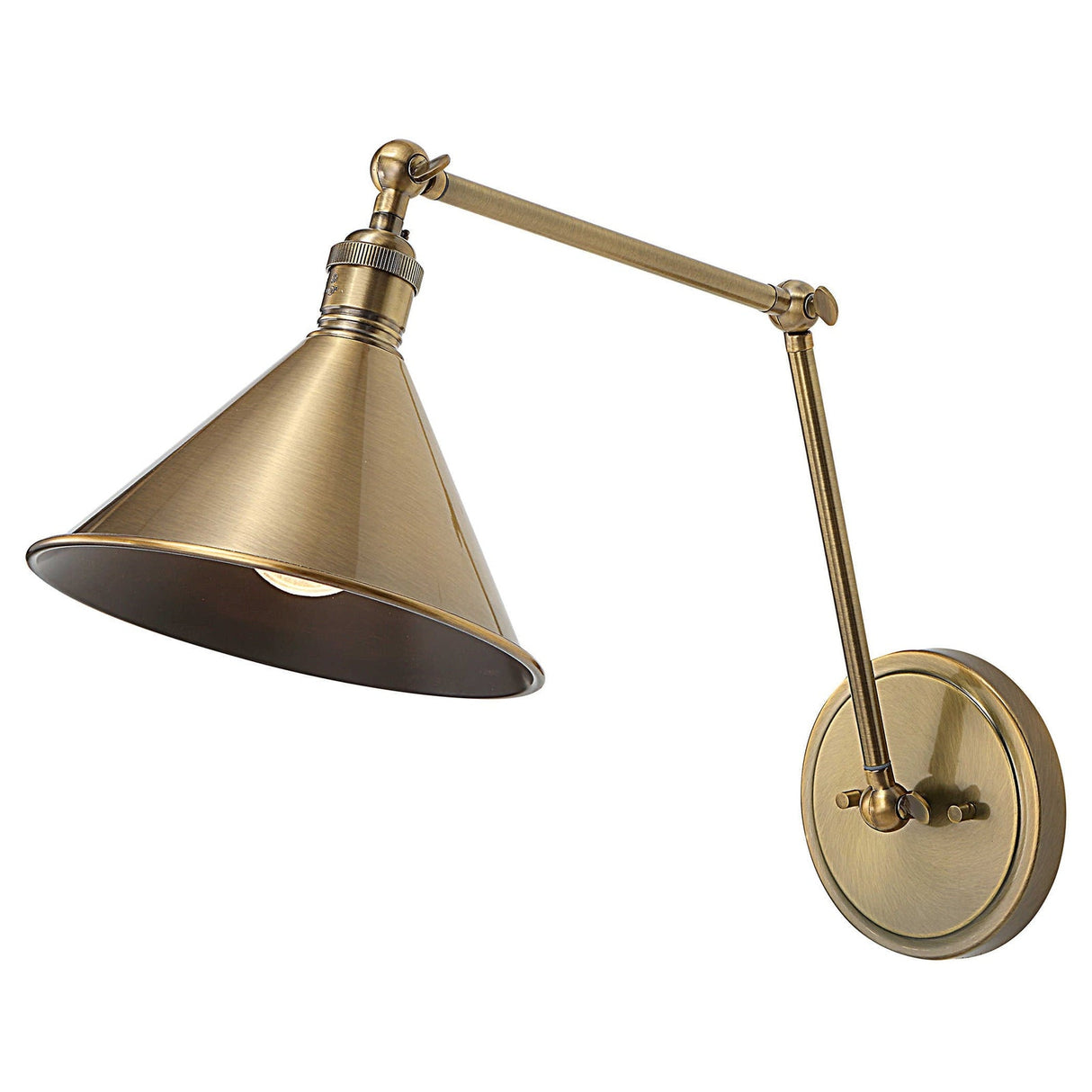 Uttermost Exeter 1 Light Adjustable Sconce - Home Elegance USA