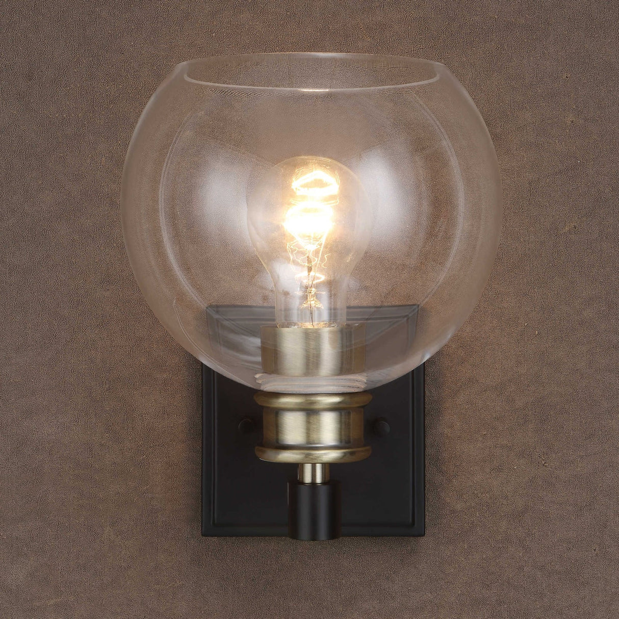 Uttermost Kent Edison 1 Light Sconce - Home Elegance USA