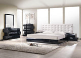 J&M Furniture - Milan Black Lacquer 3 Piece Eastern King Platform Bedroom Set - 176871-K-3Set