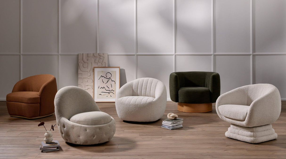 Four Hands Calista Swivel Chair