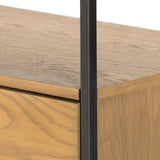 Four Hands Benji Bookcase With Upper Storage