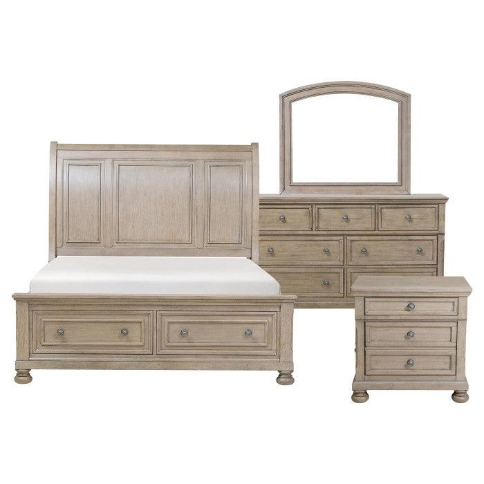 Bethel 4 Piece Eastern King Bedroom Set 2259Kgy - 1Ek - 4 | Homelegance | Home Elegance USA