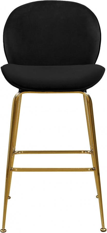 Meridian Furniture - Paris Counter Stool In Black (Set Of 2) - 787Black-C