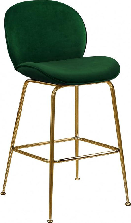 Meridian Furniture - Paris Counter Stool In Green (Set Of 2) - 787Green-C