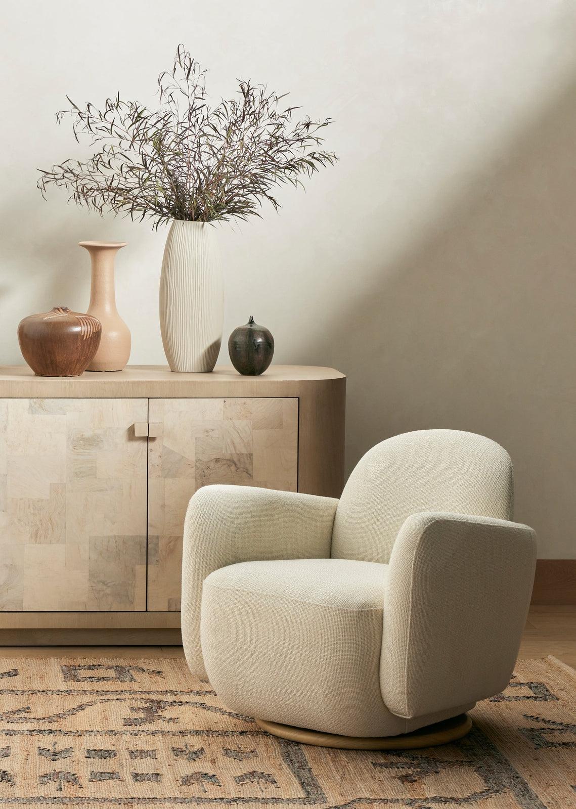 Four Hands Enya Swivel Chair