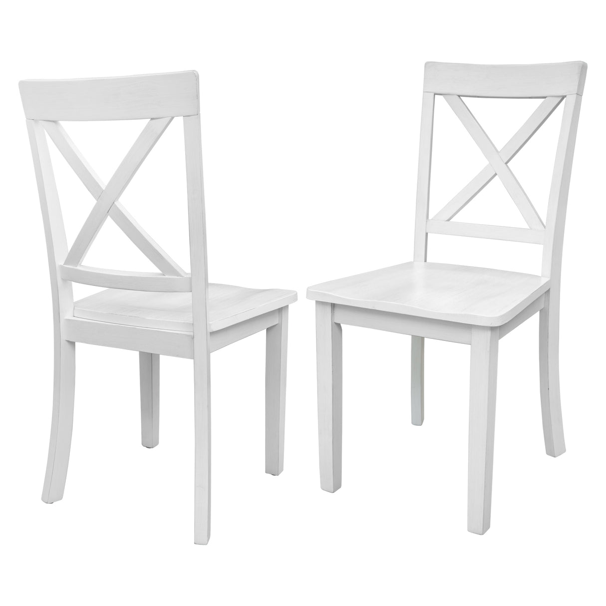 Orisfur. 5 Pieces Dining Table and Chairs Set for 4 Persons, Kitchen Room Solid Wood Table with 4 Chairs - Home Elegance USA