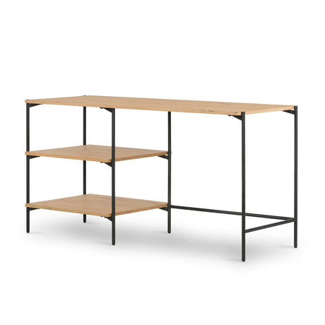 Four Hands Eaton Modular Desk With Shelves