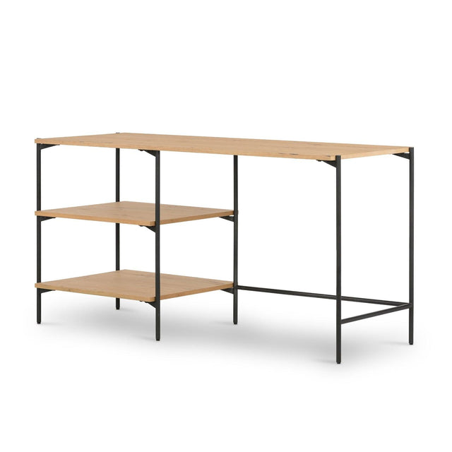 Four Hands Eaton Modular Desk With Shelves