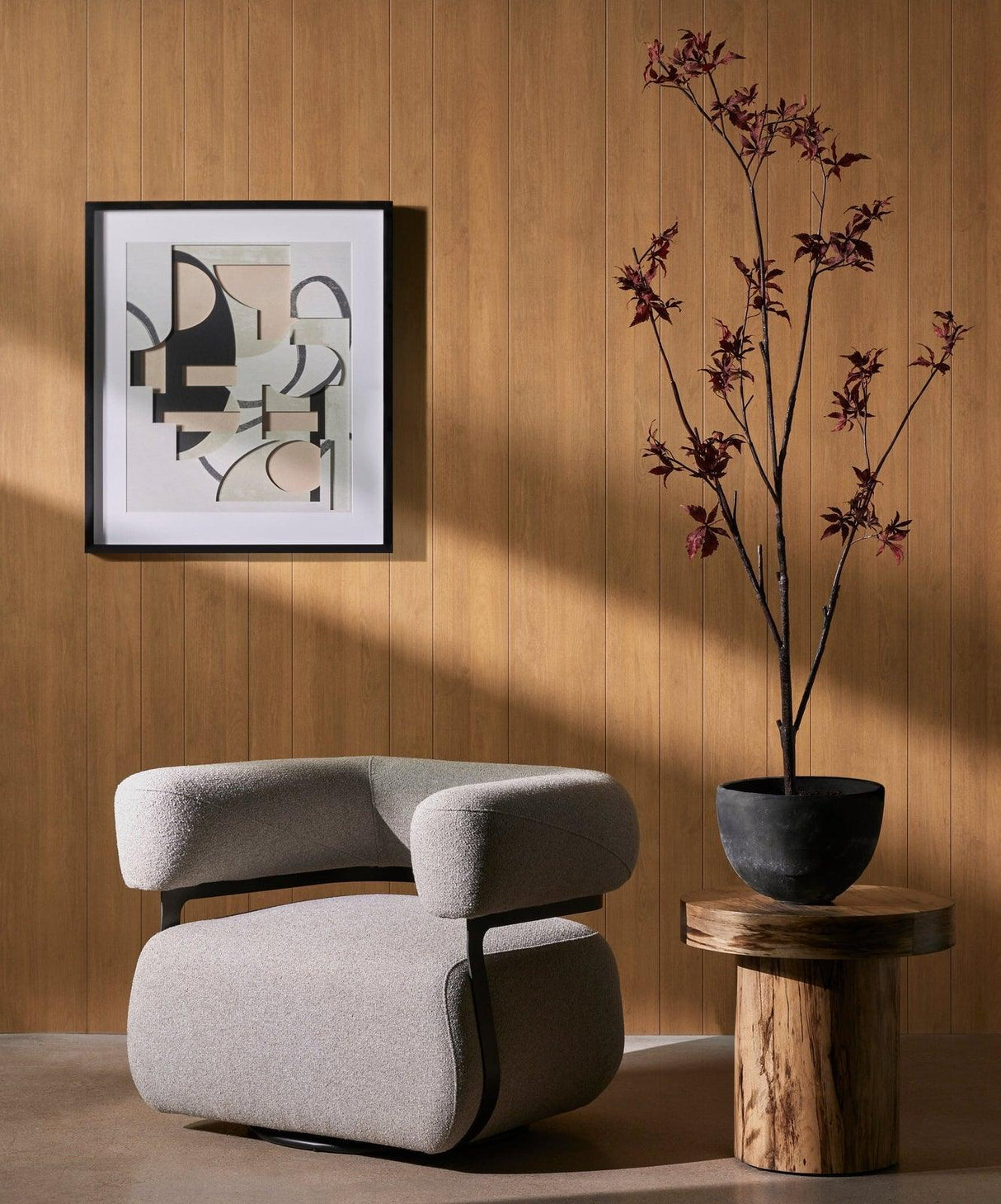 Four Hands Gareth Swivel Chair