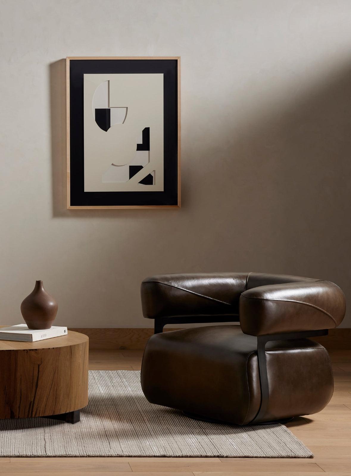 Four Hands Gareth Swivel Chair