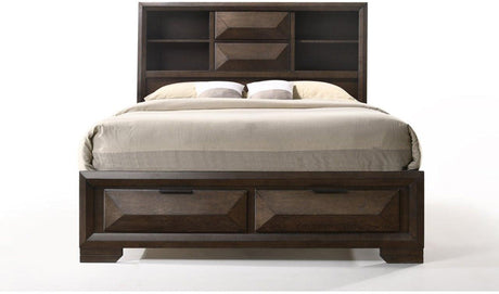 Acme Furniture - Merveille 3 Piece Eastern King  Bedroom Set in Espresso - 22867EK-3SET