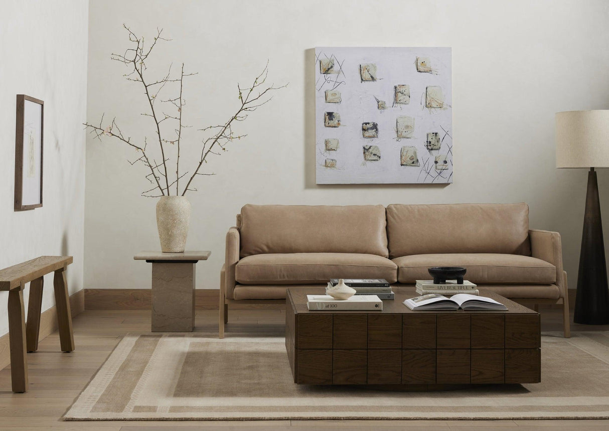 Four Hands Cube Coffee Table