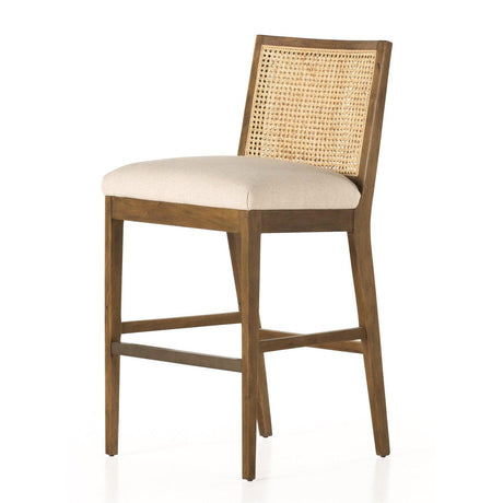 Four Hands Antonia Armless Dining Bar Stool