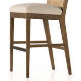 Four Hands Antonia Armless Dining Bar Stool