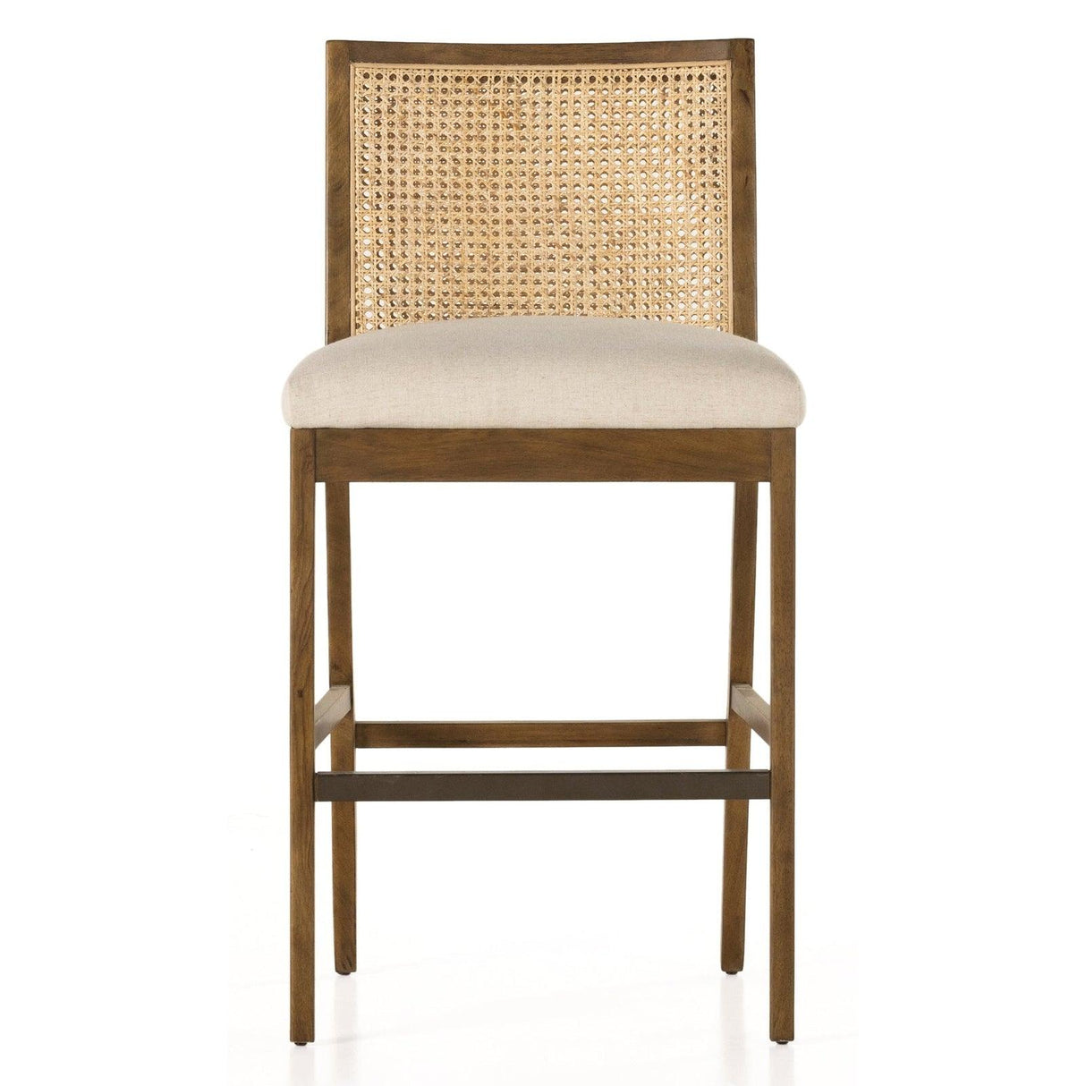 Four Hands Antonia Armless Dining Bar Stool